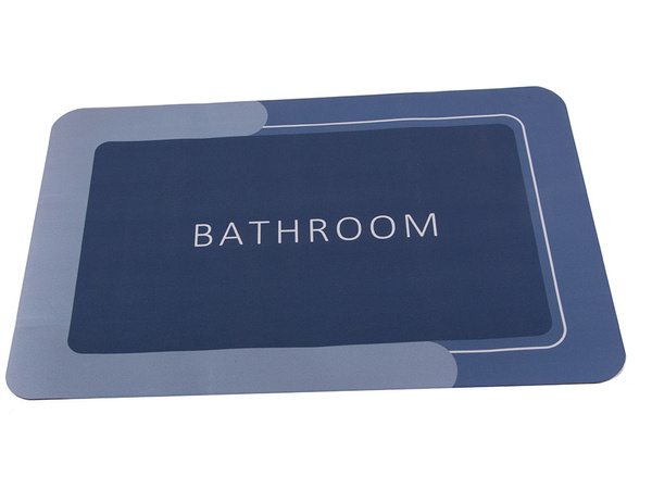 Koupelnová rohožka rychleschnoucí absorpční protiskluzová koupelnová rohožka wc