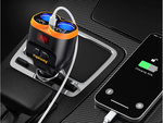 Répartiteur de prises 12-24v 2xusb-a 1xusb-c chargeur qc 3.0 80w