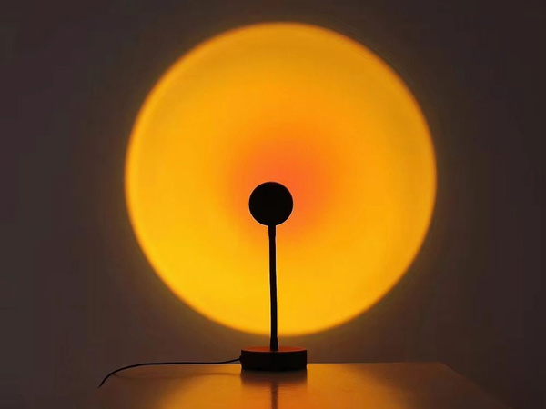 Lampa projektoru imitace západu slunce vedla rgb usb + dálkové ovládání