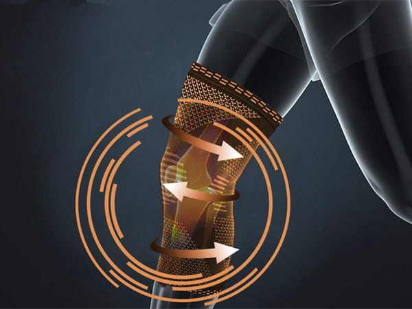 Genouillère stabilisatrice soutien élastique de l'articulation