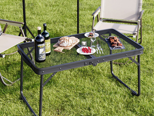Masă de călătorie pliabilă masă de camping masă de grădină mâner valiză
