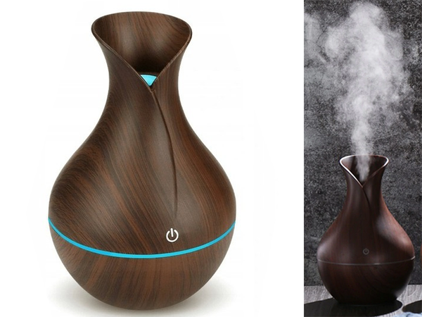Humidificador de aire difusor de aroma aromaterapia iluminación rgb usb