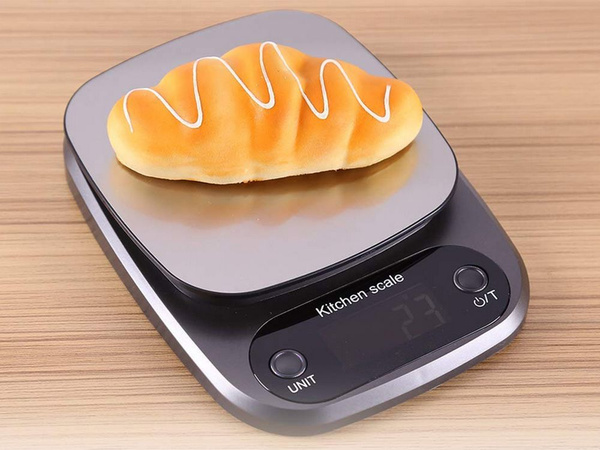 Electronic kitchen weights lcd household accurate precision up to 3kg 0.1g