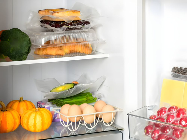 Мешки для вакуумной упаковки 20 см x 30 см 50 шт. Для вакуумного упаковщика молетованная