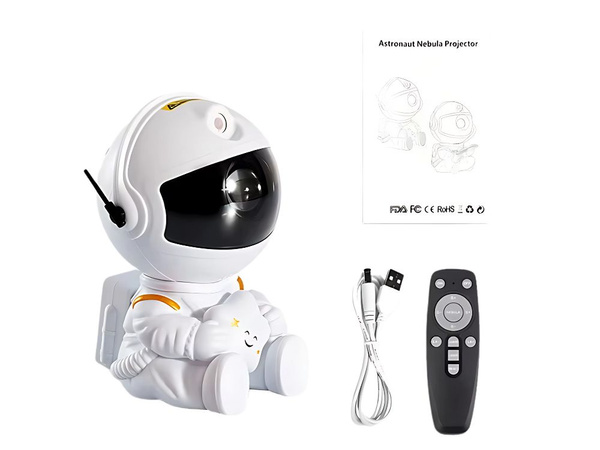 Star projector astronaut galaxy night light sky laser led remote control