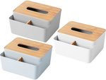 Caja de pañuelos bandeja organizadora de pañuelos