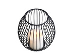 Portavelas decorativo de metal 1 ud soporte farol hogar terraza