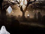 Halloween decoration hanging decoration ghost white scream skeleton ghost 65cm