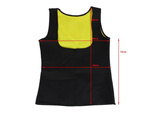 Women's neoprene fitness shirt for weight loss