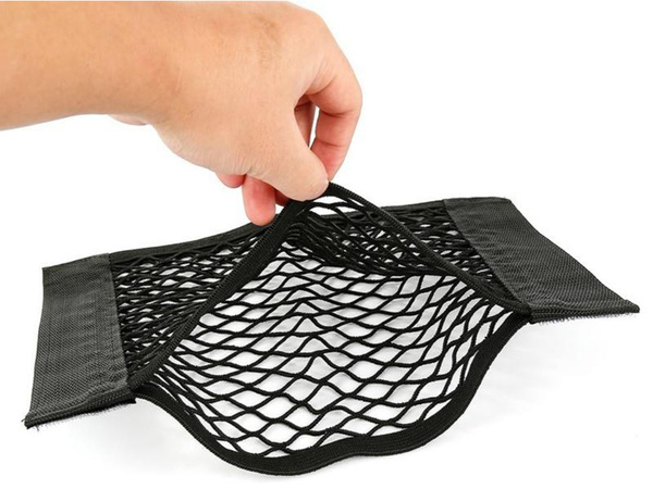 Car boot net sturdy with velcro to car seat sturdy pocket 50x25cm
