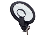 Lupa trzecia ręka 5 led uchwyt 2,5x 90mm lutowania