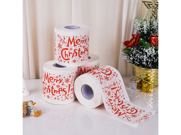 Papier toilette festif hollywood funny wc