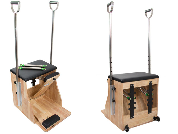 Pilates cvičenie stoličky joga fitness zariadenia