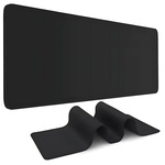 Žaidimų klaviatūros pagalvėlė xxl 90x40 cm anti-slip black