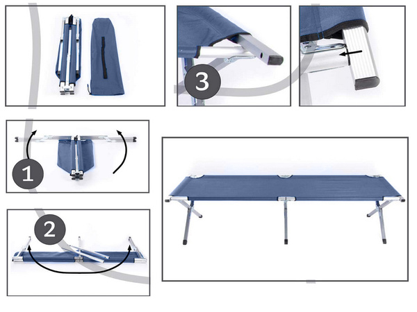 Cama plegable canada tourist set camping outdoor