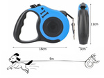 Lanyard automatico para perros bloqueador potente bobina ligera 5m 15kg