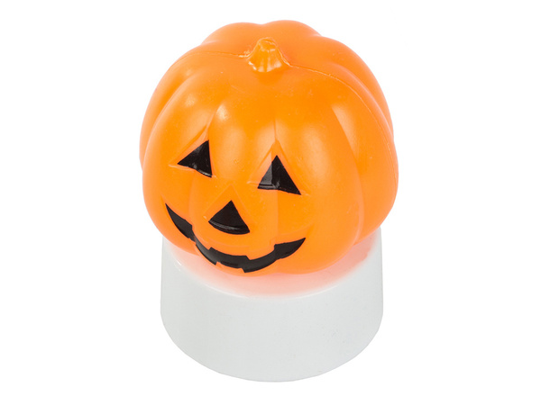 Calabaza led luz brillante figurita decoracion halloween decoracion a pilas
