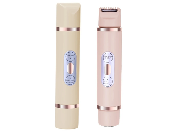 Depilator trimmer for women's face women's bikini shaver for body 2in1