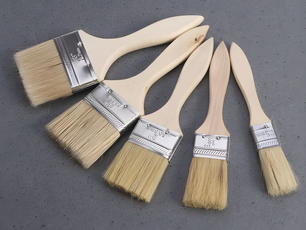 JUEGO DE PINCELES PLANOS DE 5 PIEZAS JUEGO PARA PINTAR PAREDES