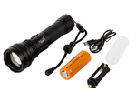 Militärische taktische bailong zoom led taschenlampe xhp160
