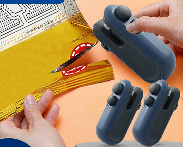 Zgrzewarka otwieracz do folii bezprzewodowa na usb z magnesem 2 w 1