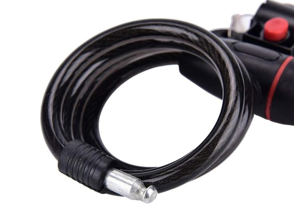 Zámek na kolo zámek na kolo bezpečnostní klíč silný kabel