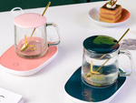 Calienta tazas te/café eléctrico 16w led panel estanco