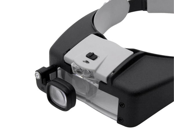 Čelné svetlo 2 led precision glasses 1,5x 17x