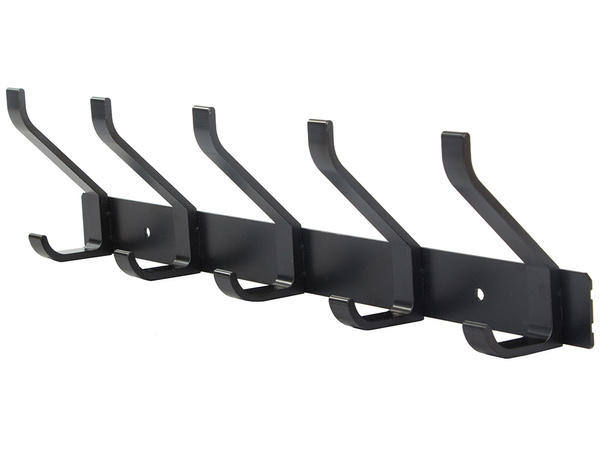 Nástenný vešiak na oblečenie do kúpeľne na chodbe 5 háčikov