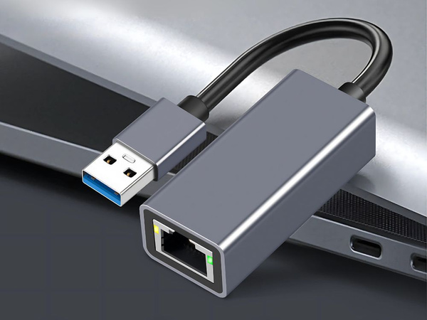 Adapteris usb a tipo ethernet adapteris tinklo kortelė lan rj45 100mb