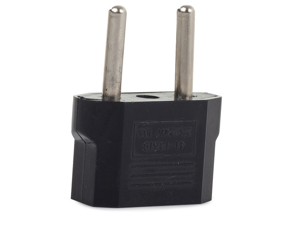 Steckeradapter polnischer adapter auf universalsteckdose 125v - 250v 6a