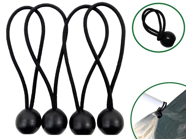 Jeu de caoutchoucs avec une boule pour fixer la tension du plendeka 10