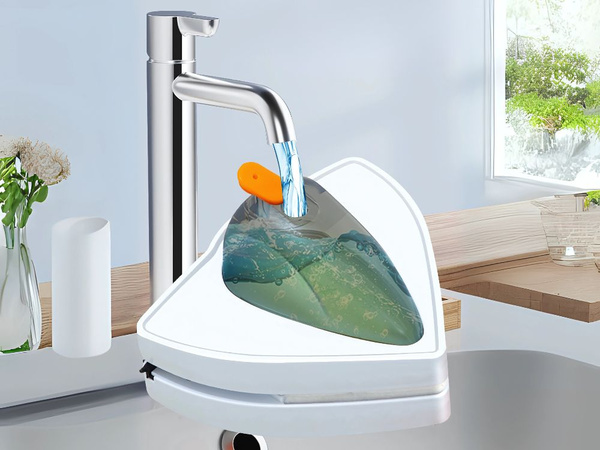 Double-sided window washer magnetic strong squeegee sponge cord set