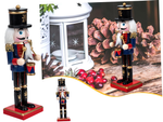 Nutcracker wooden soldier decorative christmas figurine gift