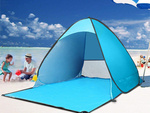 Strandzelt selbst falten uv schutz familientasche set