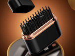 Hair straightening brush usb hair straightener temperature control
