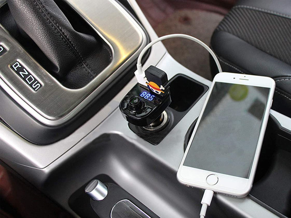 Transmitter fm sd mp3 bluetooth nabíjačka 2xusb