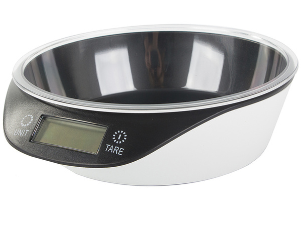 Vaso de cocina electrónico con cubeta desmontable 5kg/1g escala digital precisional