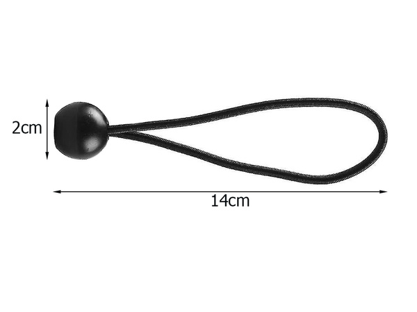 Jeu de caoutchoucs avec une boule pour fixer la tension du plendeka 10