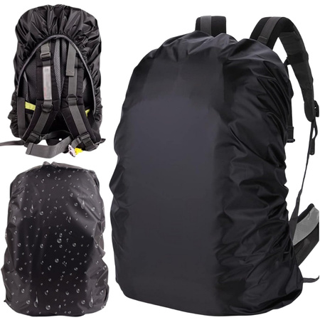 Waterproof rainproof backpack cover 35l trekking outdoor