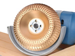 Wood sanding disc carving angle planer gold