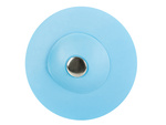 Silicone plug with a strainer for the sink