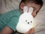 Children's night light led rabbit touch rgb remote control