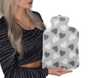Thermo-chauffe dans une housse chauffe-abdomen en caoutchouc avec insert souple