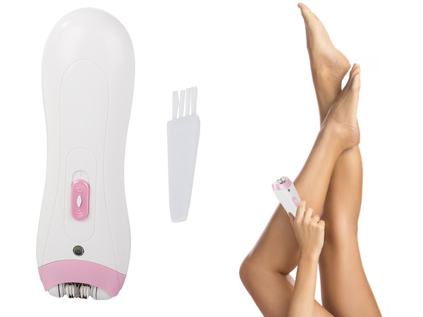 Epilator facial aparat de ras corp trimmer femei baterie perie