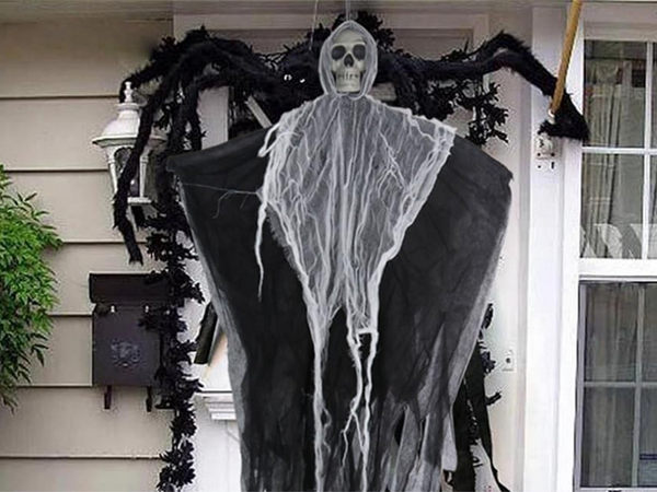 Halloween decorare agățat decorare fantomă schelet moarte craniu 80 cm
