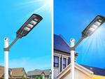 Päikese tänavalamp led latern kaugjuhtimispuldi liikumise ja hämaruse anduriga ip65