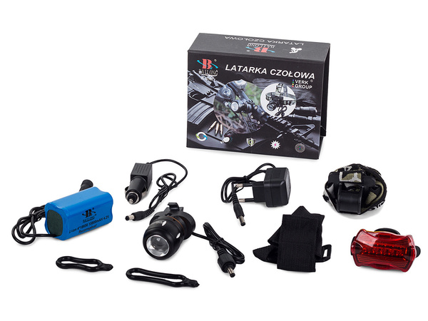 Bailong stirntaschenlampe front cree zoom