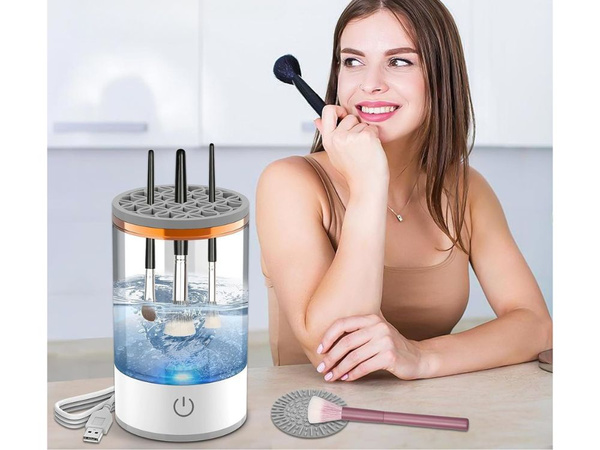 Support de nettoyage brosse séchoir éponges cosmétiques usb
