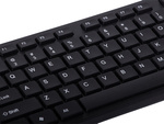 Klávesnica a myš bezdrôtový set myši tichý numerický usb